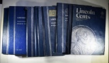 10 COMPLETE LINCOLN CENT ALBUMS