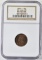 1901 INDIAN CENT, NGC MS-63 RB NICE