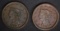 1842 & 1847 VF LARGE CENTS