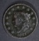 1827 LARGE CENT XF