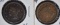 2-1851 LARGE CENTS: N-23 XF & N-29 VF+