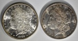 1880-S & 1883-O CH BU++ MORGAN DOLLARS
