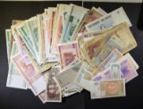 OVER 200 RANDOMLY SELECTED PIECES FOREIGN CURRENCY