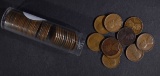 1917-D LINCOLN CENT ROLL  G/VG