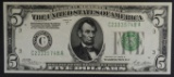 1928B $5 FEDERAL RESERVE NOTE  CH.CU