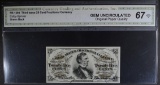 1863 THIRD ISSUE 25 CENT FRACTIONAL CURRENCY