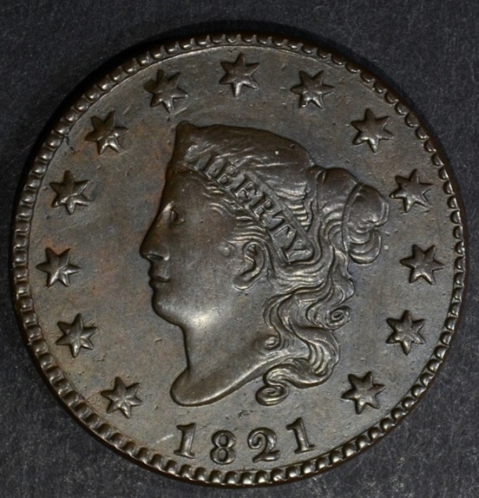 1821 LARGE CENT, AU