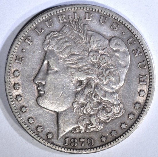 1879-CC MORGAN DOLLAR, AU