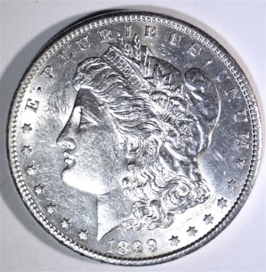 1899-S MORGAN DOLLAR, CH BU