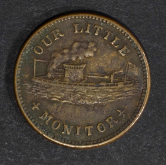 1863 CIVIL WAR "OUR LITTLE MONITOR"