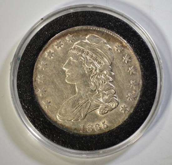 1835 BUST HALF DOLLAR, AU