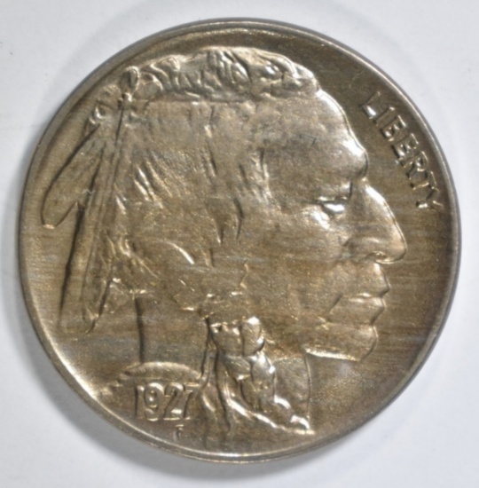 1927 BUFFALO NICKEL CH BU