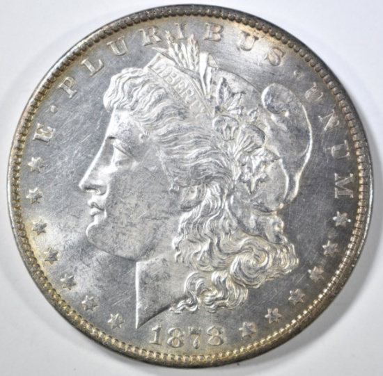 1878 7 TF REV OF 79 MORGAN DOLLAR CH BU