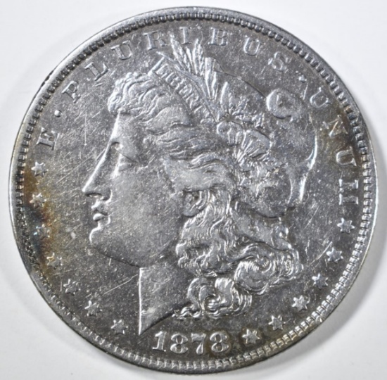 1878 7/8TF MORGAN DOLLAR XF