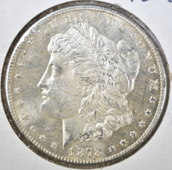 1878-S MORGAN DOLLAR CH/GEM BU