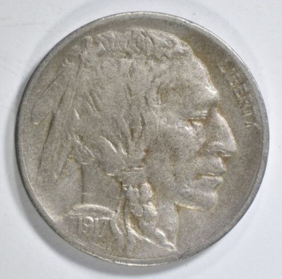 1917-S BUFFALO NICKEL XF