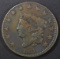 1831 LARGE CENT N-1, VF