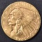 1925-D $2.5 GOLD INDIAN CH BU