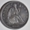 1868 SEATED HALF DOLLAR, CH BU