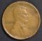 1909-S LINCOLN CENT, XF