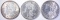 1881-S, 82 & 86 CH BU MORGAN DOLLARS