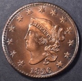 1826 LARGE CENT CH BU CLEANED