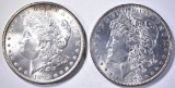 1879 & 99-O CH BU MORGAN DOLLARS