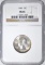 1945 WASHINGTON QUARTER NGC MS-66