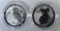 2019 AUSTRALIA KOALA & KOOKABURRA 1oz SILVER COINS