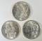 1921-P-D-S CH BU MORGAN DOLLAR SET