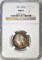 1951-D WASHINGTON QUARTER NGC MS-65 COLOR