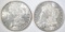 1885 & 1885-O CH BU MORGAN DOLLARS