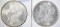 1885-O & 1886 CH BU MORGAN DOLLARS