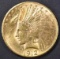 1912 $10 GOLD INDIAN HEAD  BU