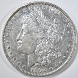 1892 MORGAN DOLLAR AU