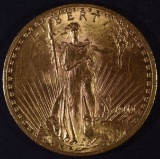 1911 $20 GOLD ST. GAUDENS CH BU