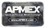 FIVE OUNCE .999 AMPEX SILVER BAR