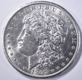 1897-S MORGAN DOLLAR  BU