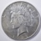 1927-S PEACE DOLLAR  AU/BU