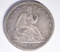 1861-S SEATED HALF DOLLAR, XF