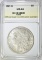 1921-S MORGAN DOLLAR  OBCS CH/GEM BU