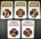 NGC GRADED FIRST SPOUSE COIN LOT: