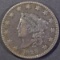 1829 LARGE CENT VF