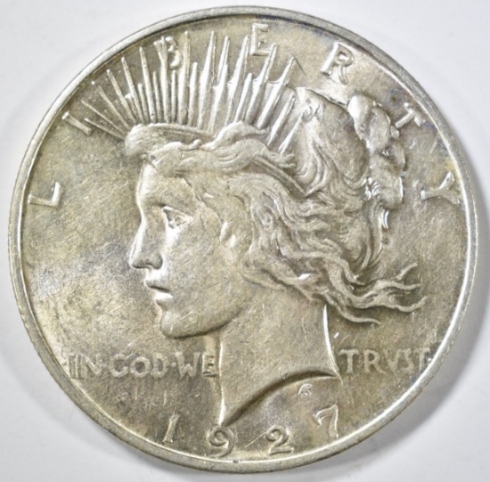 1927-D PEACE DOLLAR AU/BU