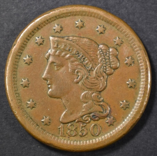 1850 LARGE CENT AU
