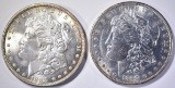 1888 & 90-O MORGAN DOLLARS CH BU