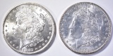 1887-O & 1904-O CH BU MORGAN DOLLARS