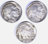 3 - 1931-S BUFFALO NICKELS XF