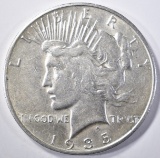 1935-S PEACE DOLLAR  CH AU