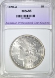 1879-O MORGAN DOLLAR APCG GEM BU